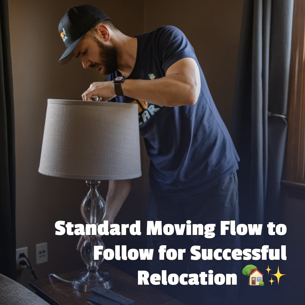 Standard Moving Flow to Follow for Successful Relocation | Instagram Post